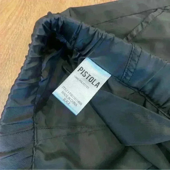 PISTOLA Jade Lightweight Cargo Trouser Pants Black Large - Picture 8 of 11